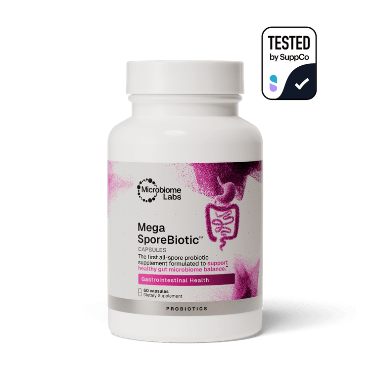 Microbiome Labs Mega SporeBiotic Daily Probiotic for Women + Men