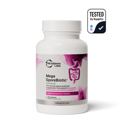 Microbiome Labs Mega SporeBiotic Daily Probiotic for Women + Men