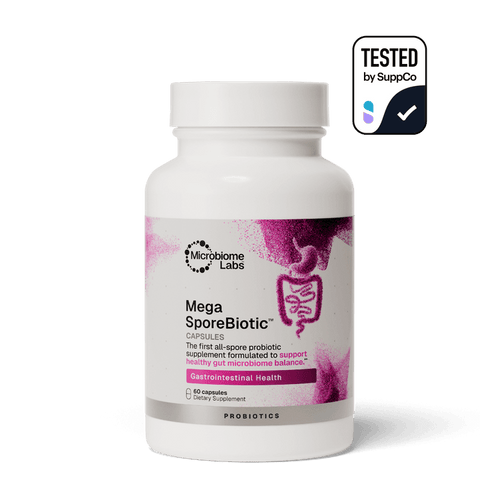 Microbiome Labs Mega SporeBiotic Daily Probiotic for Women + Men