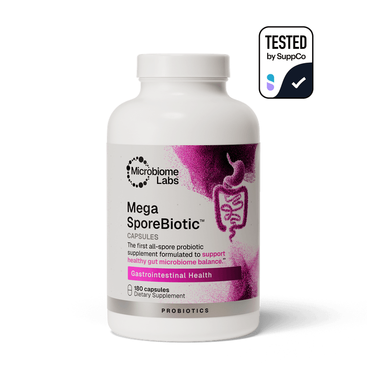 Microbiome Labs Mega SporeBiotic Daily Probiotic for Women + Men