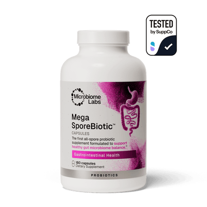 Microbiome Labs Mega SporeBiotic Daily Probiotic for Women + Men