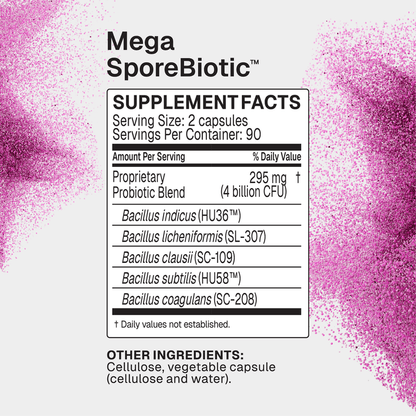 Microbiome Labs Mega SporeBiotic Daily Probiotic for Women + Men